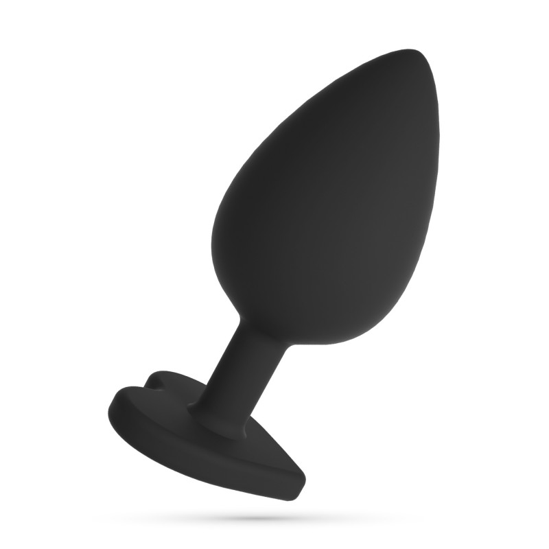 Plug Anal Cuore Mediano con 4 Joyas Intercambiables Crushious
