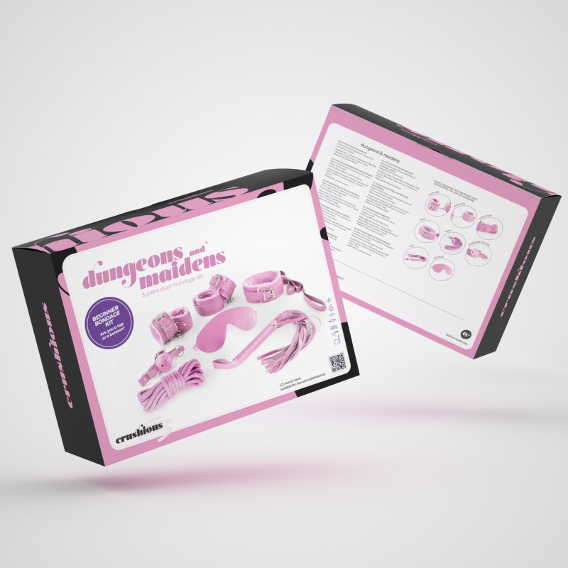 Kit BDSM Dungeons & Maidens Rosa Crushious