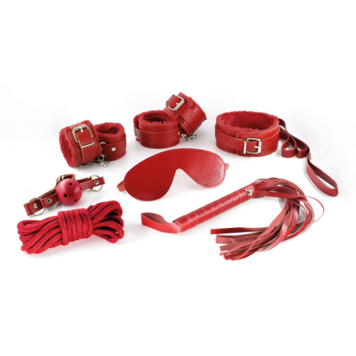 Kit BDSM Dungeons & Maidens Rojo Crushious