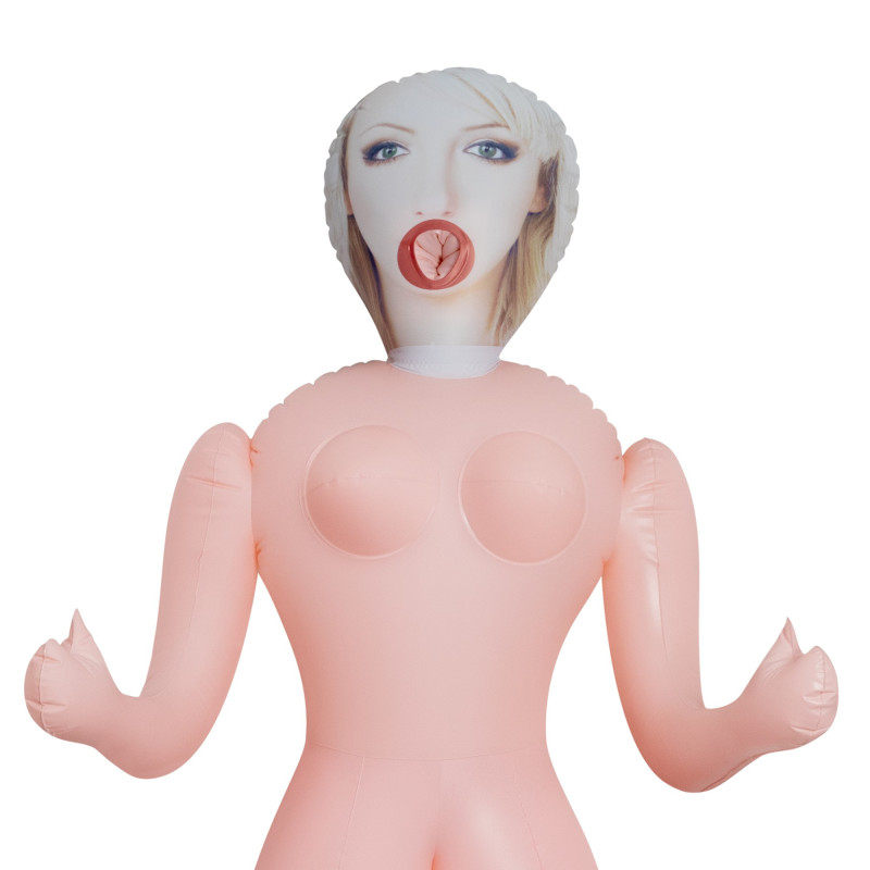 Muñeca Hinchable Rubia Eva la Chica de al Lado Crushious