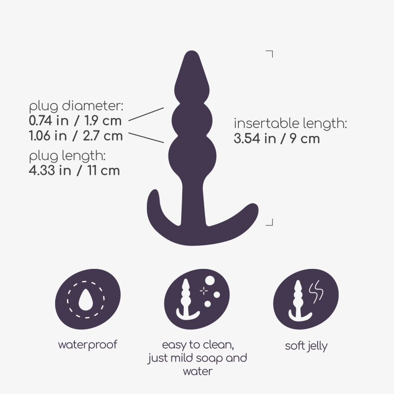 Ducha Anal Explorer 90 ml con Lubricante Anal 50 ml y Plug Anal The Plunger Crushious