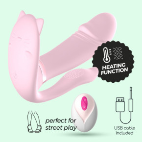 Estimulador con Control Remoto Fritz Rosa Pastel Crushious