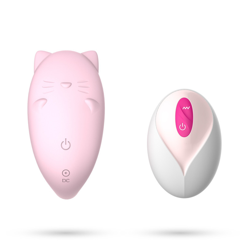 Estimulador con Control Remoto Fritz Rosa Pastel Crushious