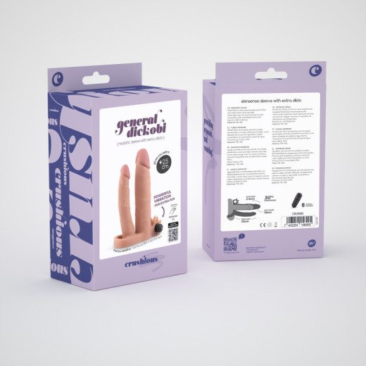 Funda Realista General Dickobi con Dildo Extra Crushious