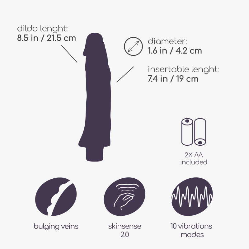 Vibrador Realista Guido Crushious