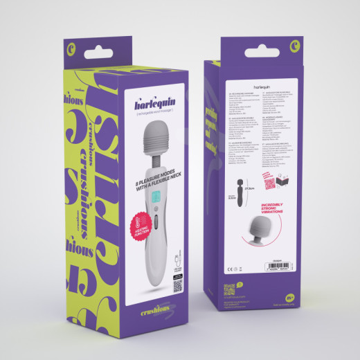 Masajeador Harlequin Body Wand Crushious