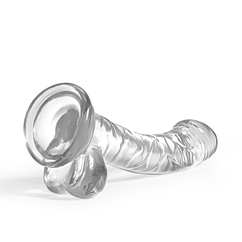 Dildo Anal de Gelatina Hudini Transparente Crushious
