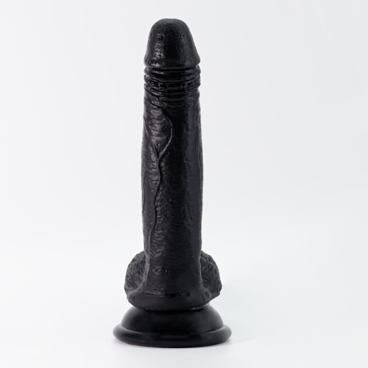 Dildo de Silicona Líquida Inviktus 7 Negro Crushious