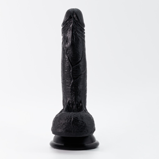 Dildo de Silicona Líquida Inviktus 7 Negro Crushious