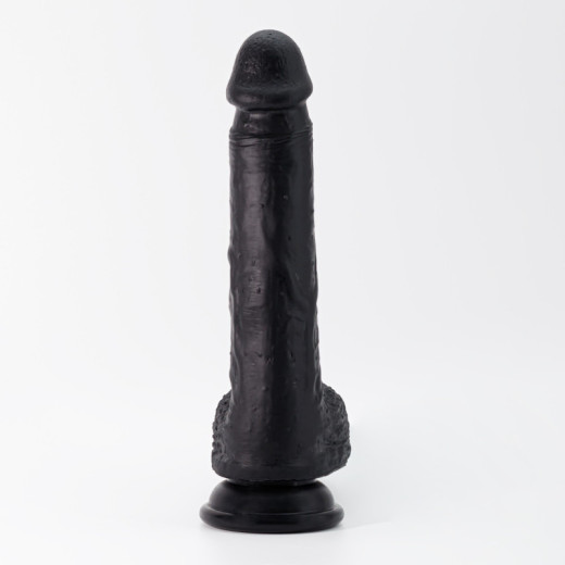 Dildo de Silicona Líquida Inviktus 8 Negro Crushious