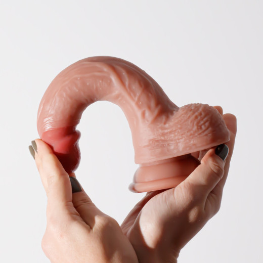 Dildo de Silicona Líquida Inviktus 8 Natural Crushious