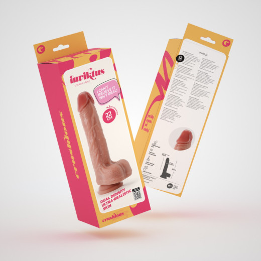 Dildo de Silicona Líquida Inviktus 8,5 Natural Crushious