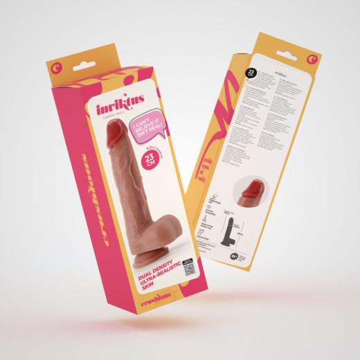 Dildo de Silicona Líquida Inviktus 9 Natural Crushious