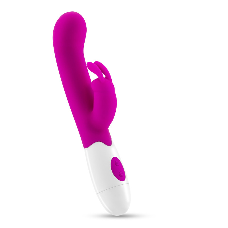 Vibrador Conejito Jigglie con Lubricante Base Agua Incluido Crushious