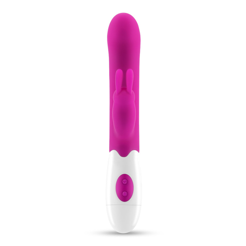 Vibrador Conejito Jigglie con Lubricante Base Agua Incluido Crushious