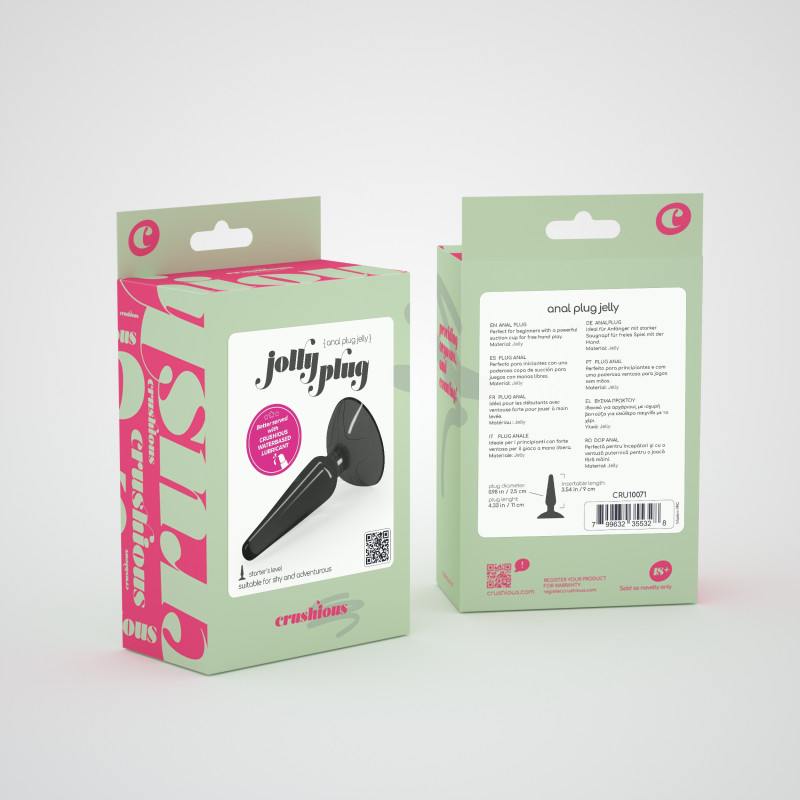 Plug Anal Jolly Negro Crushious