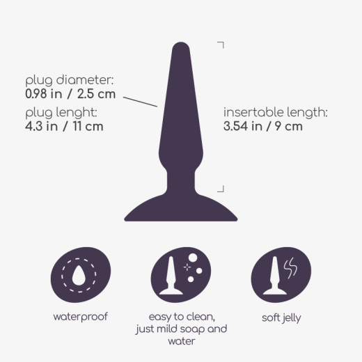 Plug Anal Jolly Rosa Crushious