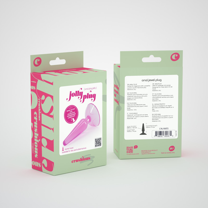 Plug Anal Jolly Rosa Crushious