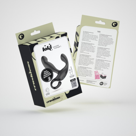 Masajeador de Próstata Recargable con Control Remoto Loki Crushious