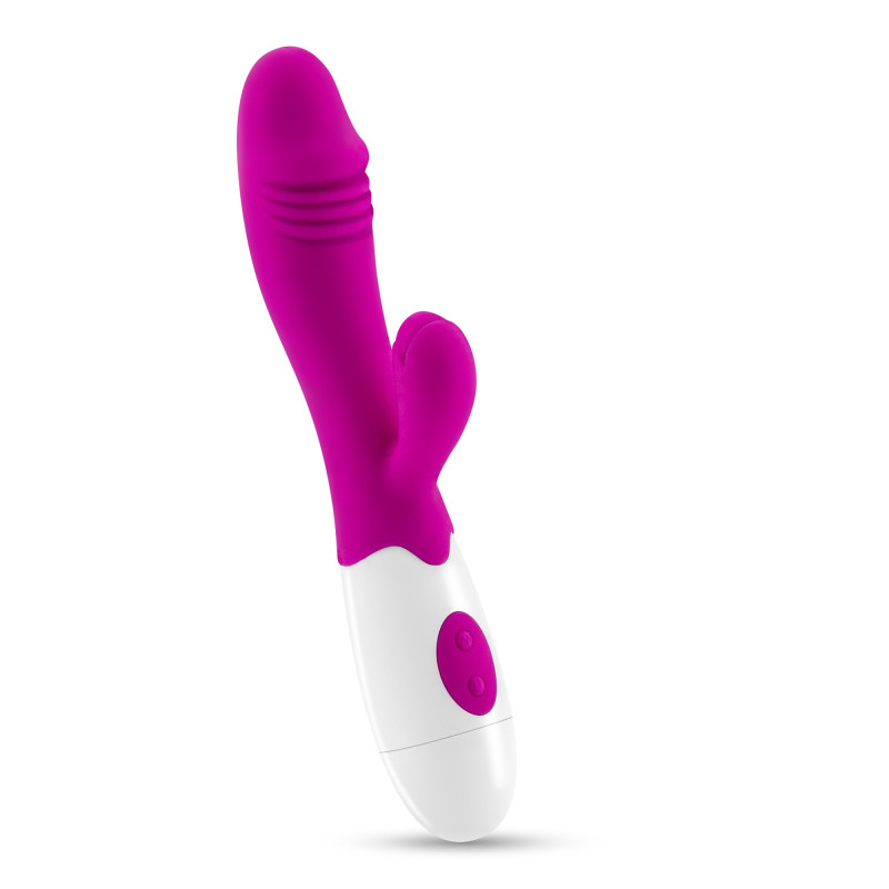 Vibrador Conejito Lollipop con Lubricante Base Agua Incluido Crushious