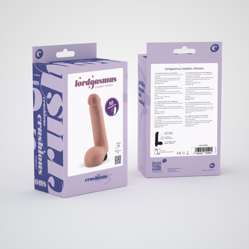 Vibrador Realista Lordgasmus Crushious