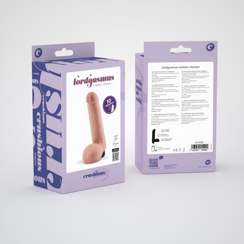 Vibrador Realista Lordgasmus Crushious