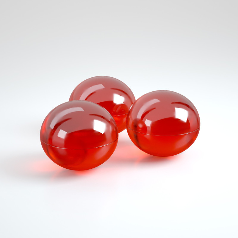 Bolas de Aceite Comestible Sabor Fresa & Champán Lubbies Crushious