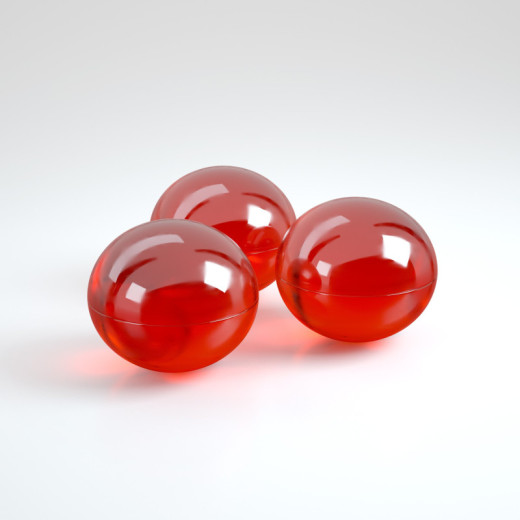 Bolas de Aceite Comestible Sabor Fresa & Champán Lubbies Crushious