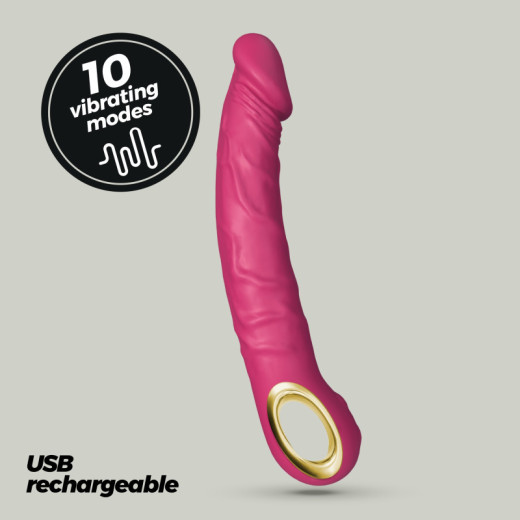 Vibrador Realista Magnus Rosa Crushious