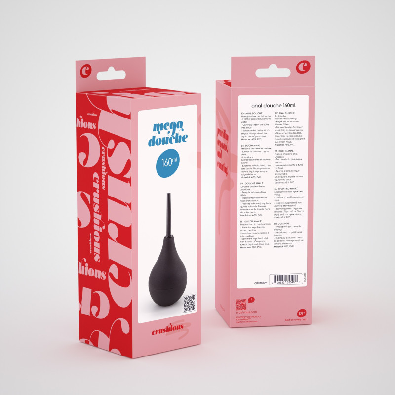 Ducha Anal Mega Douche 160 ml Crushious