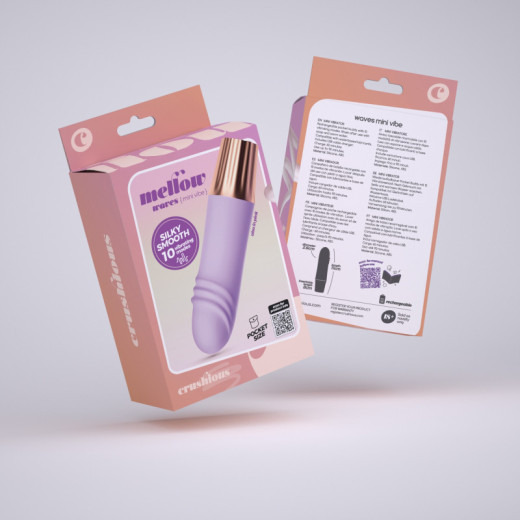 Mini Vibrador Mellow Waves Lavanda Crushious