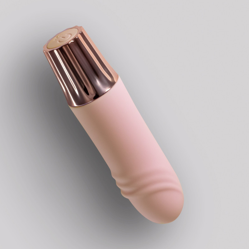 Mini Vibrador Mellow Waves Rosa Crushious