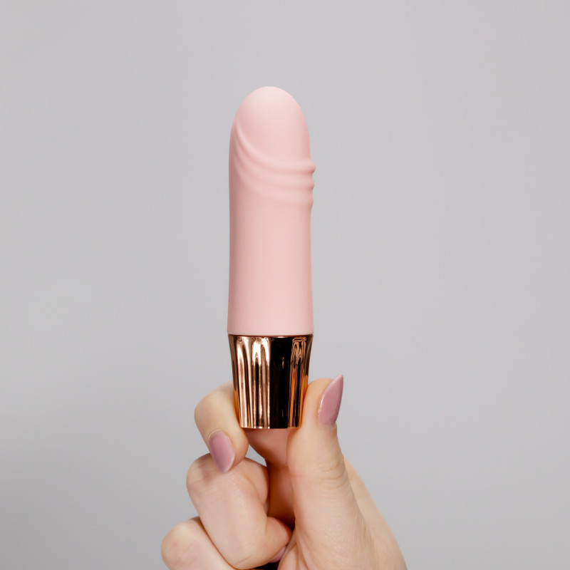 Mini Vibrador Mellow Waves Rosa Crushious