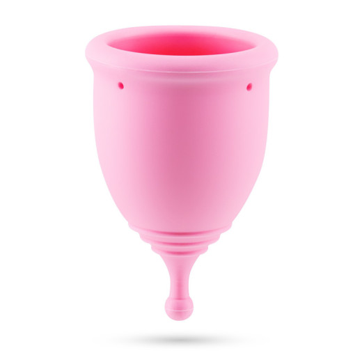 Copas Menstruales Minerva S + L con Bolsa y Limpiador de Juguetes 150 ml Crushious