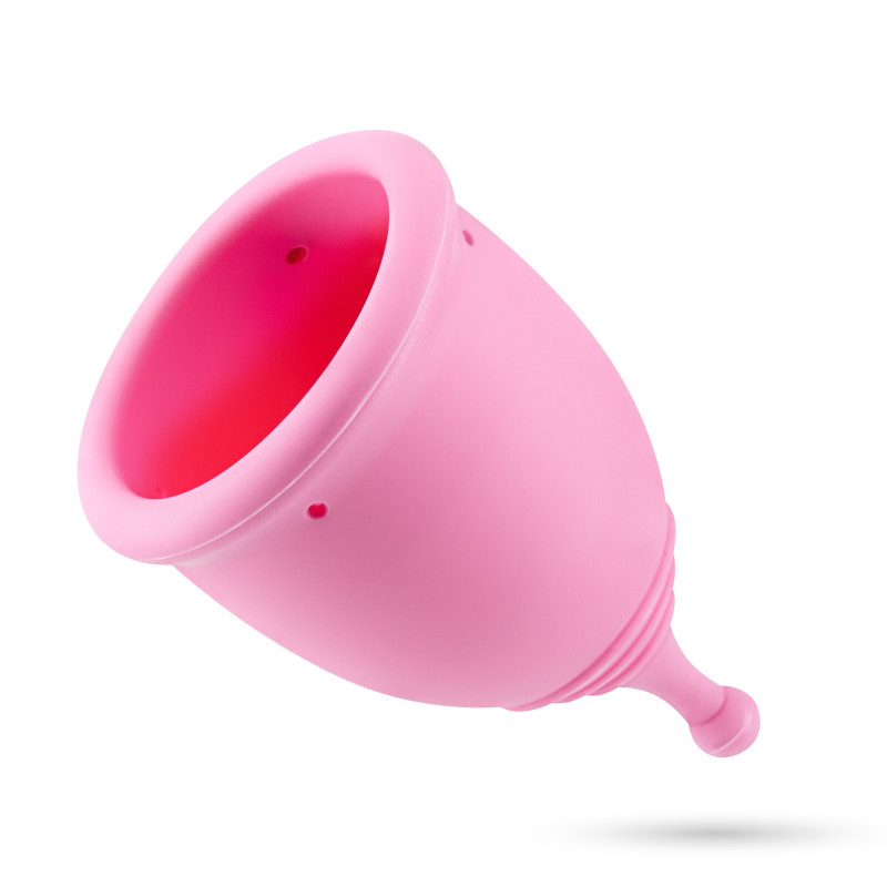 Copas Menstruales Minerva S + L con Bolsa y Limpiador de Juguetes 150 ml Crushious
