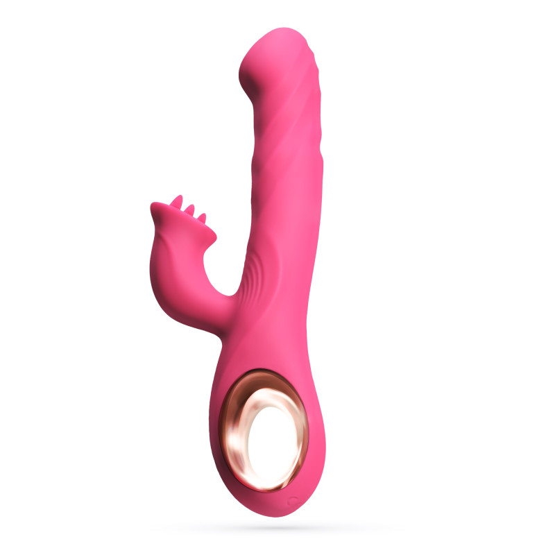 Vibrador Conejito con Movimiento Mirenca Crushious