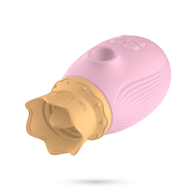 Estimulador Clitorial Monarch Rosa Crushious