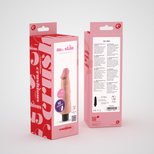 Vibrador Realista Mr. Skin Crushious