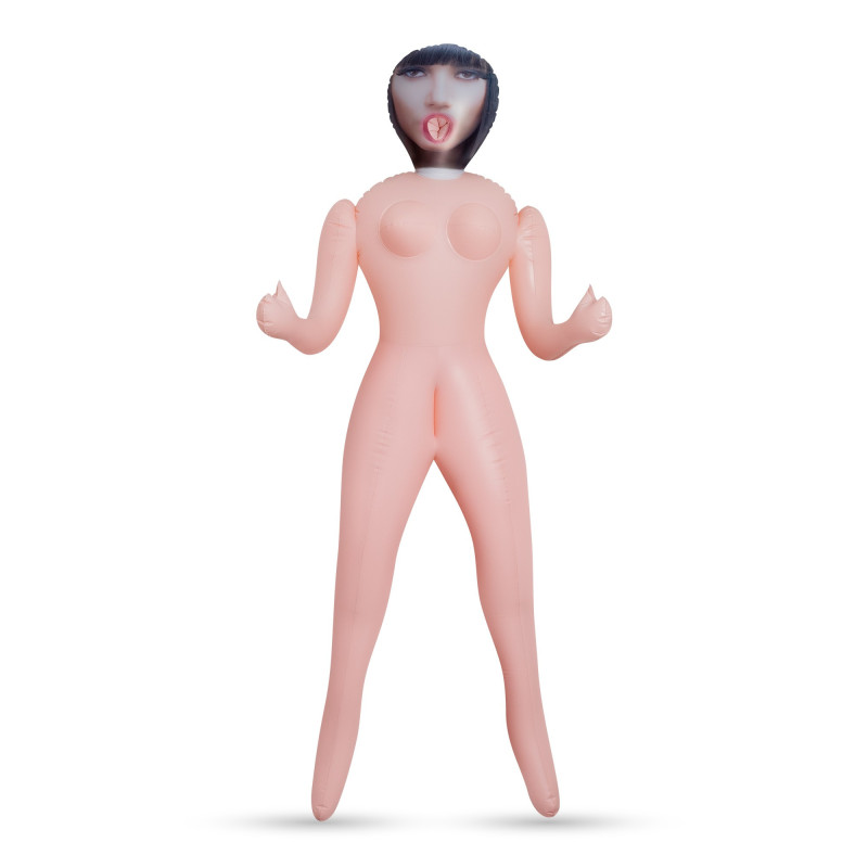 Muñeca Hinchable Nicole la Enfermera con Masturbador Crushious