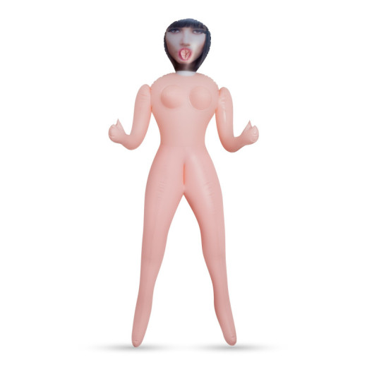 Muñeca Hinchable Nicole la Enfermera con Masturbador Crushious
