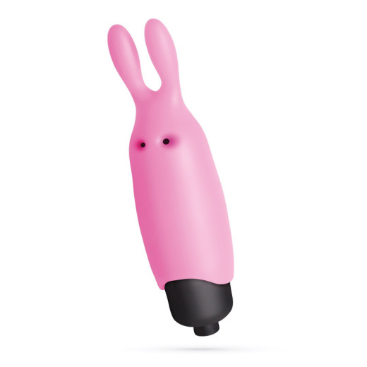 O-Pet Rabbit con Bala Vibradora de 10 Ritmos Rosa Pastel Crushious
