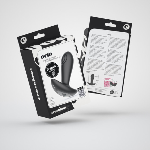 Plug Anal de Golpeteo Octo con Control Remoto Crushious