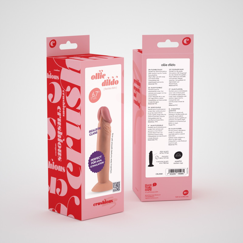 Dildo Ollie 17 cm Crushious