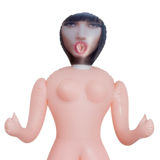 Muñeca Hinchable Paola la Profesora con Masturbador Crushious