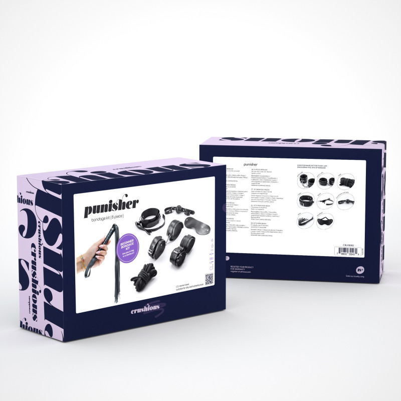 Kit Bondage Punisher de 8 Piezas Crushious