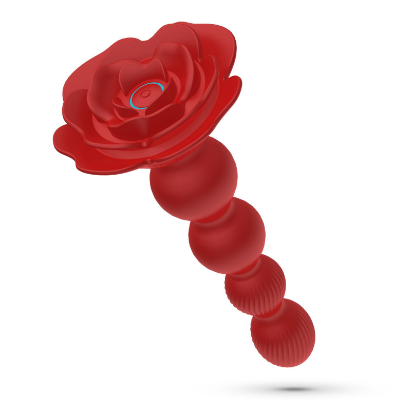 Plug Anal Giratorio Rosaline con Control Remoto Crushious