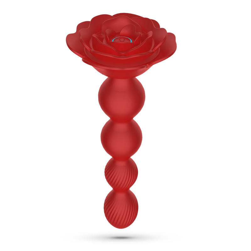 Plug Anal Giratorio Rosaline con Control Remoto Crushious