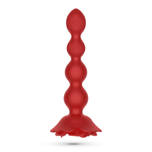 Plug Anal Giratorio Rosaline con Control Remoto Crushious