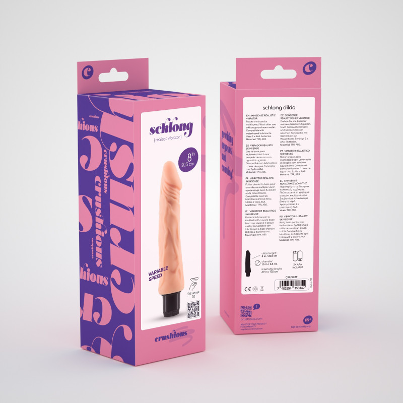 Vibrador Realista Schlong Crushious