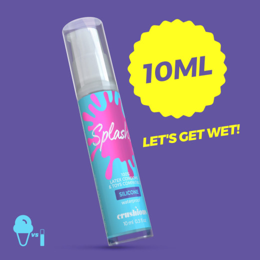 Gel Lubricante de Silicona Splash 10 ml Crushious